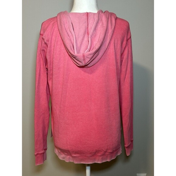 AMERICAN EAGLE Pink Hoodie Sweatshirt Medium - Picture 4 of 8